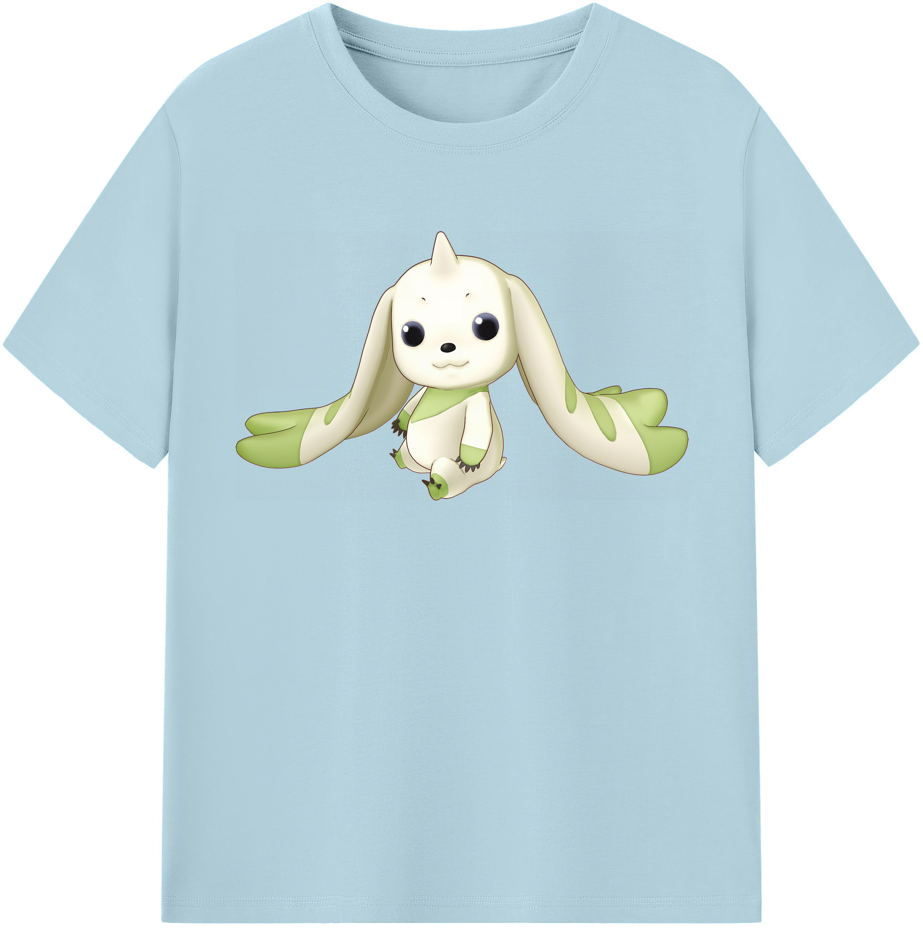 （画像用） Digimon デジタルモンスター/デジモン 綿100％半袖Tシャツ（フロントプリント）